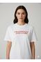 Women's Just Girl Printed Oversized Tshirt