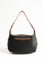 Women's Black-Tan Casual Daily Shoulder and Crossbody Bag 6 Compartment Women's Bag - 4