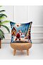 Santa Claus Winter Themed 3D Effect Digital Printing Throw Pillow Cover - 3