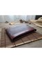 100% Genuine Leather Unisex Zippered Wrist Strap Hand Portfolio and Bag - 3