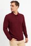 Polo Neck Men's Knitwear Sweater