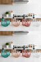 3 Piece Glass Bathroom Set Colorful - 5