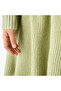 Collared Long Sleeves Knee Length Dress with Embroidery - 5