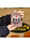 Small Wallet with Cat Strap Figure Ethnic Bohemian Retro Style - Brown - 3