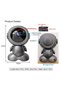 Mini Smart WiFi Security Camera with Night Vision, Two-Way Audio, SD Card Support, USB Type-C Power - 5