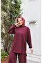 طقم مودال مكون من قطعتين بأرجل واسعة - 3
