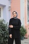 طقم مودال مكون من قطعتين بأرجل واسعة - 4