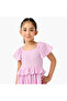 Ruffled Dress with Flutter Sleeves - 4