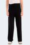 Ville Czg Women's Wide Leg Black Sweatpants - 3