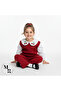 2-Piece Girl's Set with Cherry Embroidered Leggings - 3