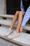 Solia Women's White Real Suede Lace-Up Detail Sneaker - 4