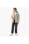 Solid Hooded Heavy Jacket with Long Sleeves and Pockets - 2