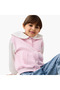 Colourblock Jacket with Peter Pan Collar and Snap Button Closure - 4