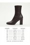 Les Châtelets Série Équilibre Women's 7 cm Heeled Blunt Toe Boots - 2