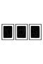 ALAYRA Black and White Posters for Room Aesthetic Set of 3 - Line Art Wall Decor, One Line Art Print, Black and White Abstract Art, Minimalist Wall Art, Black and White Prints30X40 CM