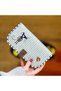 Striped Mouse Pattern Large Size Women's Wallet Bohemian Vintage Retro Style Gift - 2