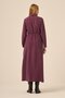 Women's Zipper Detailed Dress Plum 31183 - 5