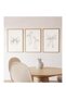 ALAYRA Preppy Bow Wall Art Decor Set of 3 Beige Coquette Wall Art Aesthetic Canvas Posters Trendy Girly Wall Decor Beige Bow Prints Preppy Pictures for Living Room College30X40 CM
