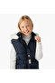Belted Padded Gilet with Hood and Zip Closure - 4