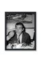 ALAYRA Poster Master Connery - Connery Eating Pasta Print - Food & Drink Art - Celebrity Art - Black and White Photography - Great Kitchen or Restaurant Wall Decor - UNFRAMED20.3X25.4 CM