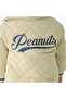 Snoopy Detail Quilted Hooded Jacket with Hood - 6