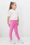 Girl's Stretch Fabric & Corded Fabric & Elastic Waist Velvet Tights - 2