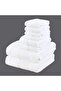 Columbia Style Towel Set of 8 White