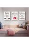 ALAYRA Makeup Wall Art Canvas Painting Fashion EPoster Wall Decor, Eyebrows Pictures Wall Decor Beauty Salon Wall Art for Women and Girl Room Decor 16x24x3 Inch Unframed40X60 CM