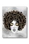 ALAYRA African American Black Woman Wall Decor Art Prints (UNFRAMED Set of 3) Women Teen Girl Room Inspirational Posters - Home, Office, Bedroom, Dorm or Cubicle (Afro Hair25.4X20.3 CM