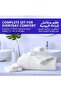 Columbia Style Towel Set of 8 White - 3