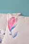 Easy Cotton Duvet Cover Set Tulips Double - 7