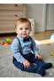 Baby Boy Snap-On Shirt-Pants-Bow Tie-Suspender Set Baby Gift (1 Size Larger Is Recommended) - 2