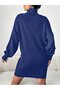 Turtleneck Mini Dress - 4