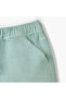 Solid Shorts with Drawstring Closure - 3