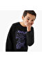 Graphic Print Sweatshirt with Long Sleeves - 4
