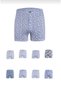 Yildiz 35 Men's Prime Patterned Combed Cotton Boxer 12 Pieces - 2