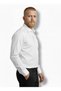 Men's Long Sleeve Regular Fit Basic Easy-Iron Non-Iron Shirt with Pockets - 4