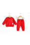 Organic Cotton Baby 2-Piece Set – Sweatshirt and Bottom Set, Soft Comfortable Eye-Catching - 3