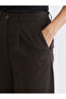 Carrot Fit Women's Pleated Pants - 3