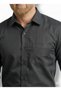 Men's Long Sleeve Regular Fit Basic Easy-Iron Non-Iron Shirt with Pockets - 3