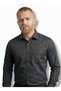 Men's Long Sleeve Regular Fit Basic Easy-Iron Non-Iron Shirt with Pockets