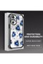 Xiaomi Redmi Note 10 Pro Compatible Transparent Silicone Flutter Protective Case Evil Eye Pattern - 5