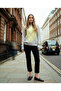 Diamond Patterned Women's Knitwear Sweater - Gray - 4