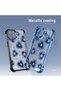 iPhone 14 Pro Compatible Transparent Silicone Flutter Protective Case Evil Eye Pattern - 8