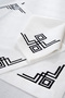 Valeri Black Embroidered 2-Piece American Bedspread 32X48 2563 - 2