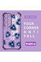 Samsung Galaxy S23 Compatible Transparent Silicone Flutter Protective Case Evil Eye Pattern