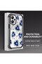 Xiaomi Poco X5 Compatible Transparent Silicone Flutter Protective Case Evil Eye Pattern - 4