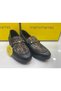 Daily Genuine Leather Low Heel Black Faber Black Crocodile Shoes - 3