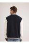 M Logo Printed College Collar Cardigan Regular Fit / Regular Cut 0710308-89353 - 3