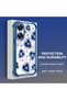 Realme C55 Compatible Transparent Silicone Flutter Protective Case Evil Eye Pattern - 4